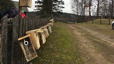 Žiūrų kaime sumeistravo 102 inkilus