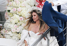 Heidi Klum ir Tomo Kaulitzo vestuvių akimirka