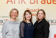Milda Jakulytė, Ieva &Scaron;adzevičienė ir Dalia Salapėtienė