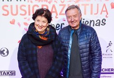 Larisa Kalpokaitė ir Jonas Bra&scaron;kys