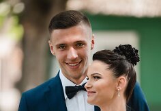 Gintarės Jaro&scaron;aitės ir Edgaro Žarskio vestuvių akimirka