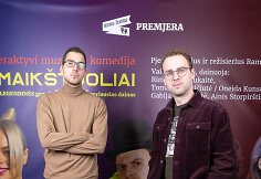 Muzikinės komedijos &bdquo;&Scaron;maik&scaron;tuoliai&ldquo; premjera