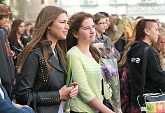 Vilniaus Salomėjos Nėries gimnazija pasitiko naujus mokslo metus ir būsimą 100-ąją gimnazistų laidą