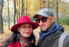 Sandra Fleišer su vyru