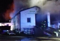 &Scaron;vedijoje sudegė sandėlis, kuriame gyveno lietuviai emigrantai