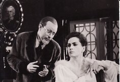 H. Ibseno &bdquo;Heda Gabler&ldquo; (rež. Juozas Miltinis, Vaclovas Blėdis), 1957. Donatas Banionis &ndash; Jorgenas Tesmanas, Eugenija &Scaron;ulgaitė &ndash; Heda