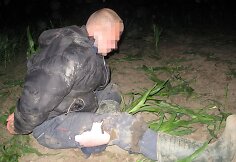Valstybės sienos apsaugos tarnybos Lazdijų rinktinės &scaron;ou Targa sulaikė pažeidėją