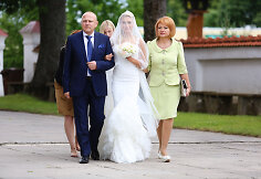 Eglė Valančiūnienė su tėvais