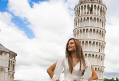 Gabrielės Gineikaitės fotosesija Italijoje