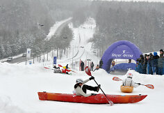 Varžybose &bdquo;Snow Kayak 2014&ldquo; bus nauja kliūtis