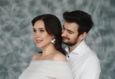 Marija Dūdaitė-Kaunietė su vyru Daumantu