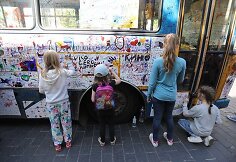 Vilniuje vyko atsisveikinimas su senaisiais autobusais
