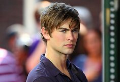 Chace'as Crawfordas &bdquo;Gossip Girl&ldquo; filmavimo aik&scaron;telėje (2009 m.)