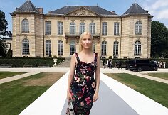 Marija Lama „Christian Dior“ aukštosios mados šou Paryžiuje