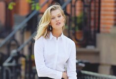 2015 m. fotosesija su modeliu Toni Garrn