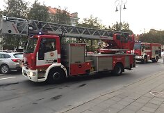 Vilniaus ugniagesiai Vokiečių gatvėje