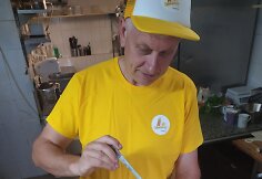 Valius Čepanonis ruo&scaron;ia kanelių te&scaron;lą