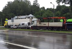 Avarija Tunelio gatvėje Kaune