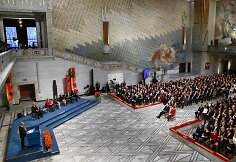 Nobelio taikos premijos įteikimo ceremonija