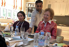 Princesė Latifa ir Mary Robinson