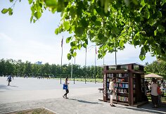 &bdquo;Vilnius skaito&ldquo; lauko skaitykla