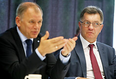 Vytenis Povilas Andriukaitis ir Algirdas Butkevičius