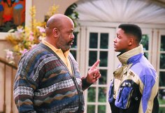 Jamesas Avery ir Willas Smithas seriale &bdquo;The Fresh Prince of Beal-Air&ldquo;