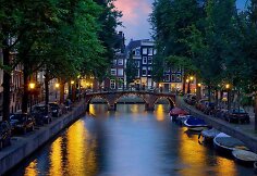 Vakaras Amsterdame