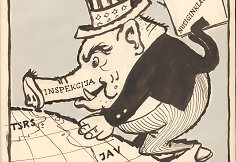 Juozo Kasčiūno 1969 m. sukurta karikatūra