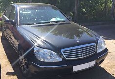 Sulaikytas &bdquo;Mercedes-Benz S&ldquo; automobilis