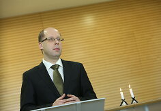 &bdquo;Maxima Latvija&ldquo; vadovo Gintaro Jasinsko spaudos konferencija dėl tragi&scaron;kai pasibaigusios Rygos parduotuvės &bdquo;Maxima&ldquo; griūties.