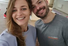 Milana Ja&scaron;inskytė ir Mindaugas Rainys / Asmeninio archyvo nuotr.