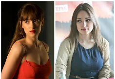 Dakota Johnson filme &bdquo;Penkiasde&scaron;imt tamsesnių atspalvių&ldquo; ir Rita Žliobaitė