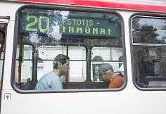 Avarija Vilniuje, Vinco Kudirkos aikštės stotelėje