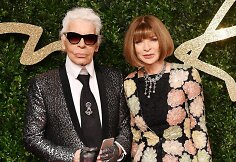 Karlas Lagerfeldas ir Anna Wintour