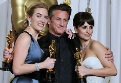 Kate Winslet, Seanas Pennas ir Penelope Cruz