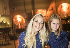 Indrė Stonkuvienė su dukra Cecilija