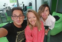 Orijus Gasanovas, Augustina Juknė ir Simona Albavičiūtė-Bandita