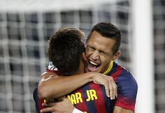 Alexis Sanchezas ir Neymaras