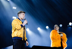 Jonas Nainys ir Justė Arlauskaitė-Jazzu