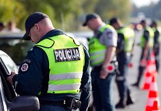 Vilniaus policijos akcija Čekoni&scaron;kėse