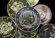 Latvijos euro monetos