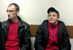 Viktoras Kijenko (kairėje) ir Edgaras Aleksandrovas