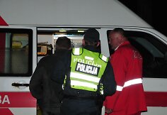 Avarijos vietoje Vilniaus rajone, Didžiojoje Riešėje