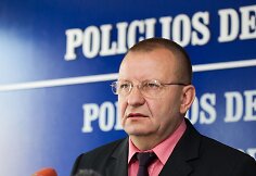 Lietuvos kriminalinės policijos biuro vir&scaron;ininkas Algirdas Matonis