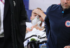 Christiano Erikseno incidentas Europos futbolo čempionato metu Kopenhagoje