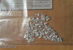Konfiskuoti narkotikai