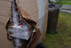 Sulaikyti cigarečių kontrabandininkai