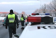 Reido Telšiuose akimirka