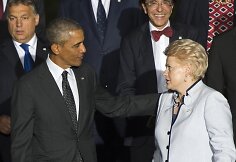 Dalia Grybauskaitė ir Barackas Obama